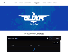 Tablet Screenshot of oldymbeatz.com